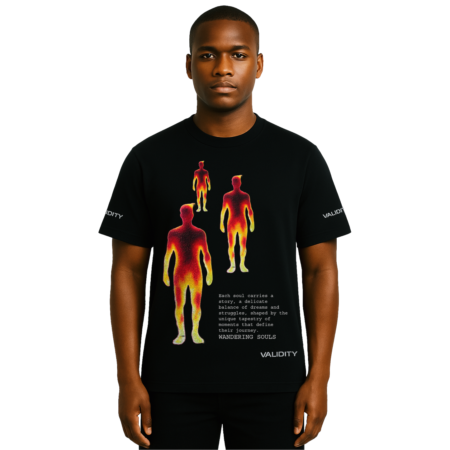 Validity Tee Wandering Souls" 210GSM Unisex Premium T-shirt