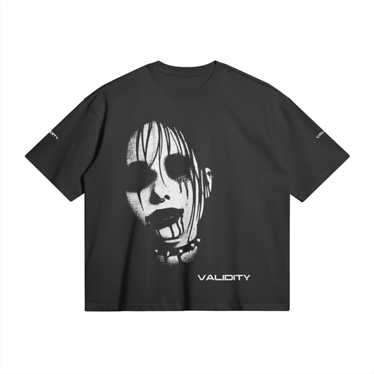 Validity Tee Vampire Tears " 280GSM Unisex Dropped Shoulder T-shirt